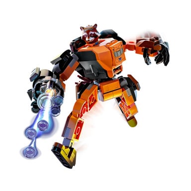 LEGO 76243 Marvel Mechaniczna zbroja Rocketa – zdjęcie