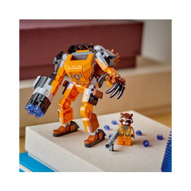 LEGO 76243 Marvel Mechaniczna zbroja Rocketa – zdjęcie