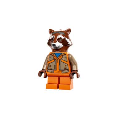 LEGO 76243 Marvel Mechaniczna zbroja Rocketa – zdjęcie