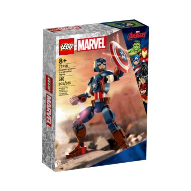LEGO 76258 Marvel Figurka Kapitana Ameryki do zbudowania – zdjęcie