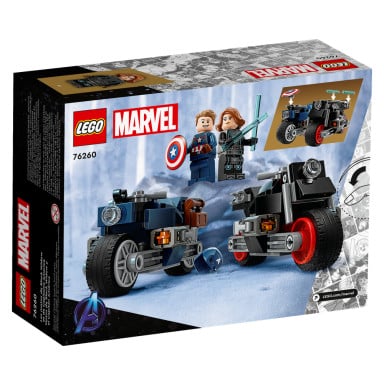 LEGO 76260 Marvel Motocykle Czarnej Wdowy i Kapitana Ameryki – zdjęcie