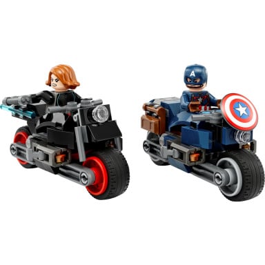 LEGO 76260 Marvel Motocykle Czarnej Wdowy i Kapitana Ameryki – zdjęcie