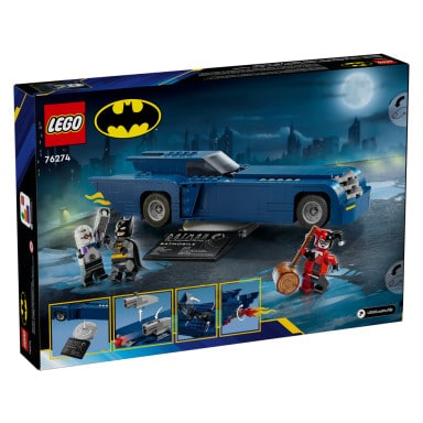 LEGO 76274 DC Batman z batmobilem kontra Harley Quinn i Mr. Freeze – zdjęcie