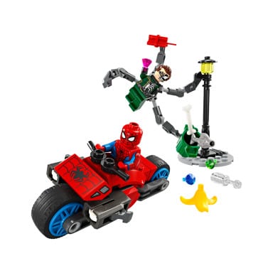 LEGO 76275 Marvel Pościg na motocyklu: Spider-Man vs. Doc Ock – zdjęcie