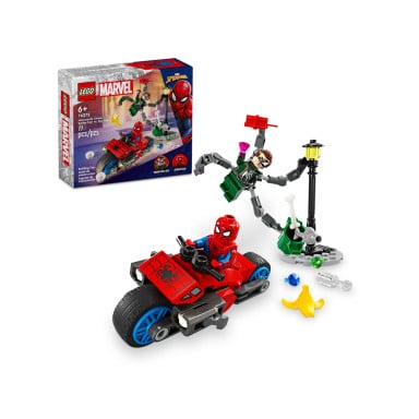 LEGO 76275 Marvel Pościg na motocyklu: Spider-Man vs. Doc Ock – zdjęcie