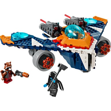 LEGO 76278 Marvel Warbird Rocketa vs. Ronan – zdjęcie