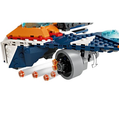LEGO 76278 Marvel Warbird Rocketa vs. Ronan – zdjęcie