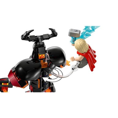 LEGO 76289 Marvel Thor kontra figurka konstrukcyjna Surtura – zdjęcie