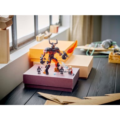 LEGO 76289 Marvel Thor kontra figurka konstrukcyjna Surtura – zdjęcie
