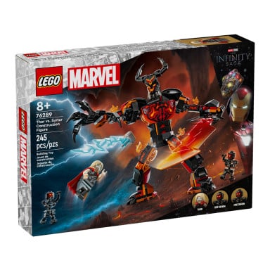 LEGO 76289 Marvel Thor kontra figurka konstrukcyjna Surtura – zdjęcie