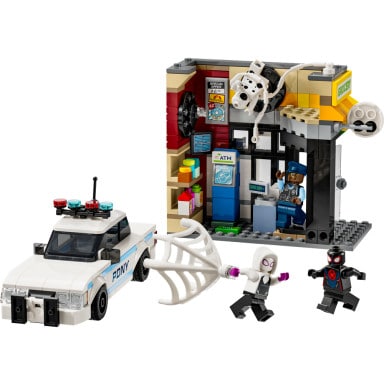 LEGO 76311 Marvel Multiwersum: Miles Morales kontra Spot – zdjęcie