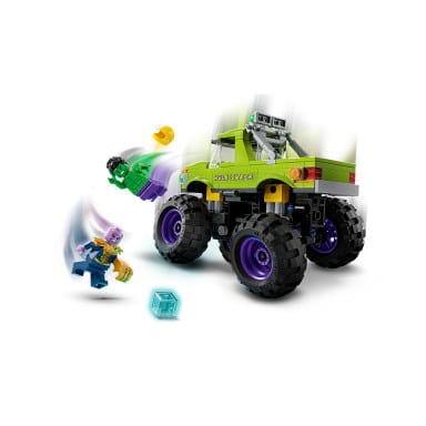LEGO 76312 Marvel Monster truck Hulka kontra Thanos – zdjęcie