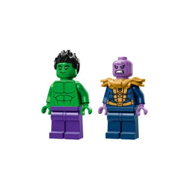 LEGO 76312 Marvel Monster truck Hulka kontra Thanos – zdjęcie
