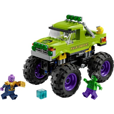 LEGO 76312 Marvel Monster truck Hulka kontra Thanos – zdjęcie