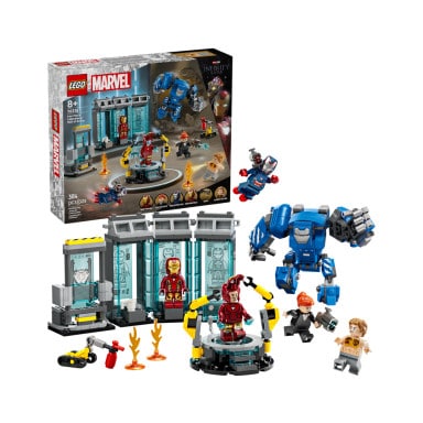 LEGO 76315 Marvel Laboratorium Iron Mana: Zbrojownia – zdjęcie