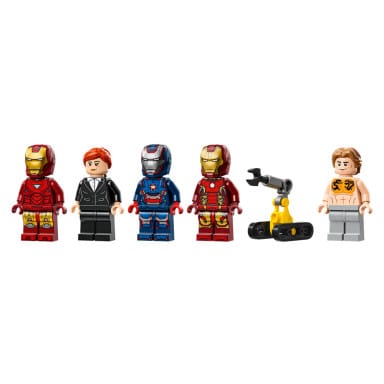 LEGO 76315 Marvel Laboratorium Iron Mana: Zbrojownia – zdjęcie