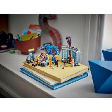 LEGO 76315 Marvel Laboratorium Iron Mana: Zbrojownia – zdjęcie