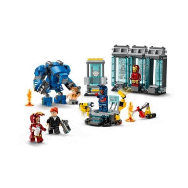 LEGO 76315 Marvel Laboratorium Iron Mana: Zbrojownia – zdjęcie