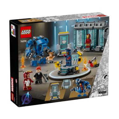 LEGO 76315 Marvel Laboratorium Iron Mana: Zbrojownia – zdjęcie