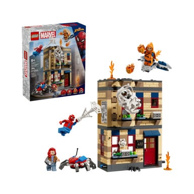 LEGO 76317 Marvel Mieszkanie Petera Parkera – zdjęcie