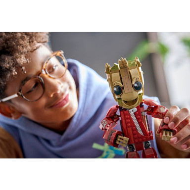 LEGO 76341 Marvel Groot w stroju Ravagera – zdjęcie