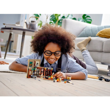 LEGO 76384 Harry Potter Chwile z Hogwartu: zajęcia z zielarstwa – zdjęcie