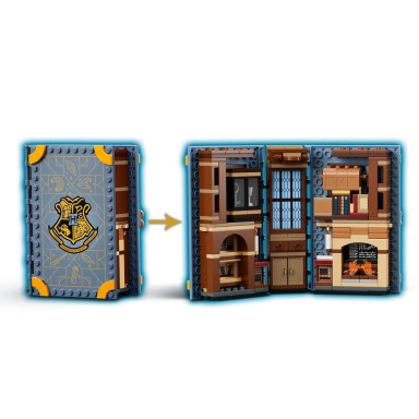 LEGO 76385 Harry Potter Chwile z Hogwartu: zajęcia z zaklęć i uroków – zdjęcie