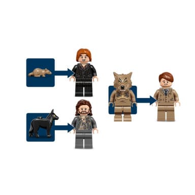 LEGO 76407 Harry Potter Wrzeszcząca Chata i wierzba bijąca – zdjęcie