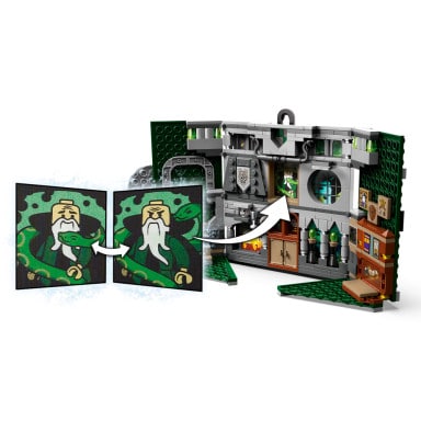 LEGO 76410 Harry Potter Flaga Slytherinu – zdjęcie