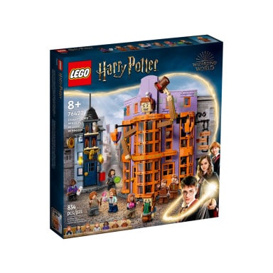 LEGO 76422 Harry Potter Ulica Pokątna: Magiczne dowcipy Weasleyów – zdjęcie
