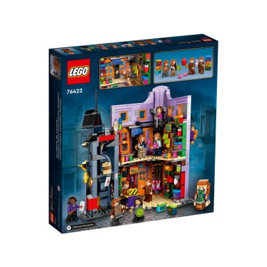 LEGO 76422 Harry Potter Ulica Pokątna: Magiczne dowcipy Weasleyów – zdjęcie