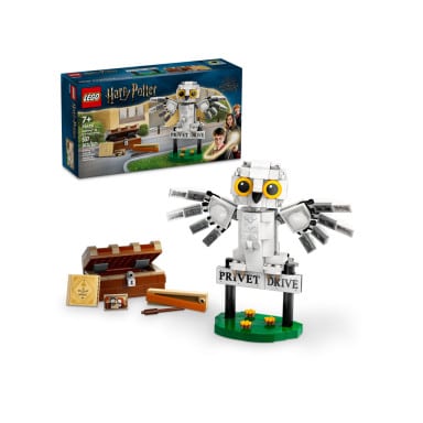 LEGO 76425 Harry Potter Hedwiga z wizytą na ul. Privet Drive 4 – zdjęcie