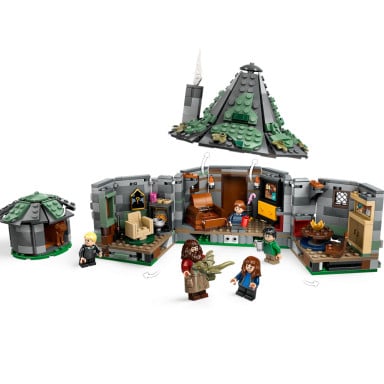 LEGO 76428 Harry Potter Chatka Hagrida: niespodziewana wizyta – zdjęcie