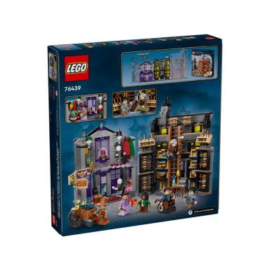 LEGO 76439 Harry Potter Sklepy Ollivandera i Madame Malkin – zdjęcie