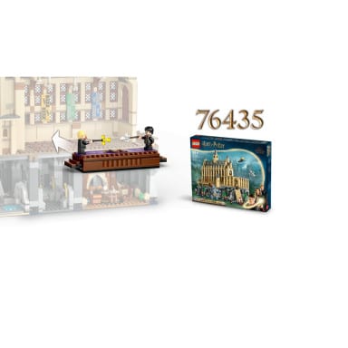 LEGO 76441 Harry Potter Zamek Hogwart: Klub pojedynków – zdjęcie