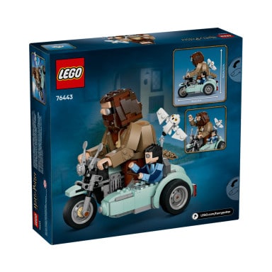 LEGO 76443 Harry Potter Przejażdżka motocyklowa Hagrida i Harry’ego – zdjęcie