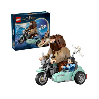 LEGO 76443 Harry Potter Przejażdżka motocyklowa Hagrida i Harry’ego – zdjęcie