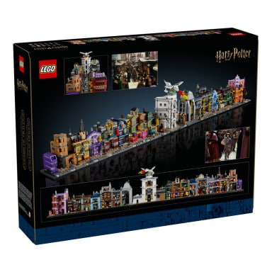 LEGO 76444 Harry Potter Magiczne sklepy na Ulicy Pokątnej – zdjęcie