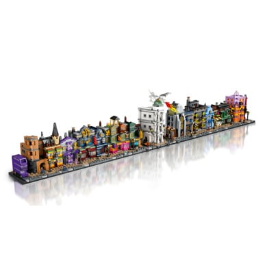 LEGO 76444 Harry Potter Magiczne sklepy na Ulicy Pokątnej – zdjęcie
