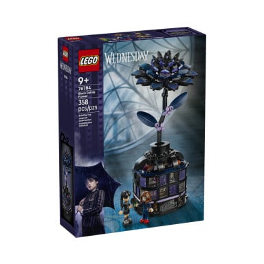 LEGO 76784 Wednesday Kwiat czarnej dalii – zdjęcie