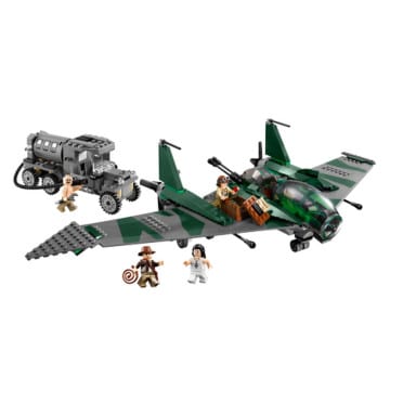 LEGO 7683 Indiana Jones Lot samolotem – zdjęcie