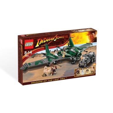 LEGO 7683 Indiana Jones Lot samolotem – zdjęcie