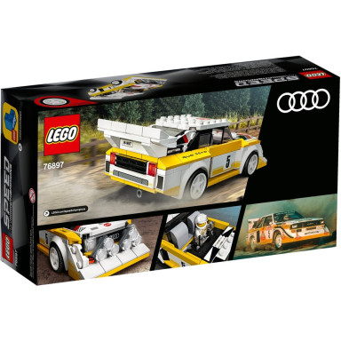LEGO 76897 Speed Champions 1985 Audi Sport quattro S1 – zdjęcie