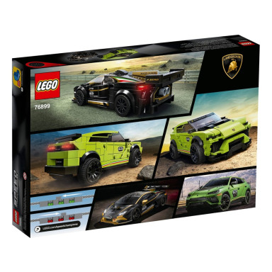 LEGO 76899 Speed Champions Lamborghini Urus ST-X i Lamborghini Huracán Super Trofeo EVO – zdjęcie