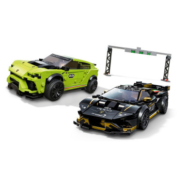 LEGO 76899 Speed Champions Lamborghini Urus ST-X i Lamborghini Huracán Super Trofeo EVO – zdjęcie