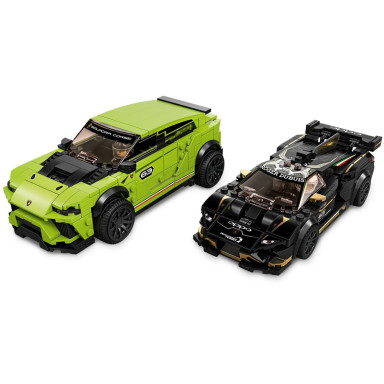 LEGO 76899 Speed Champions Lamborghini Urus ST-X i Lamborghini Huracán Super Trofeo EVO – zdjęcie
