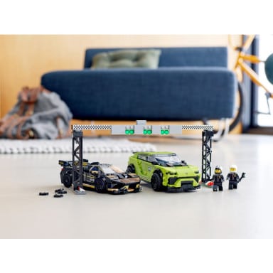 LEGO 76899 Speed Champions Lamborghini Urus ST-X i Lamborghini Huracán Super Trofeo EVO – zdjęcie