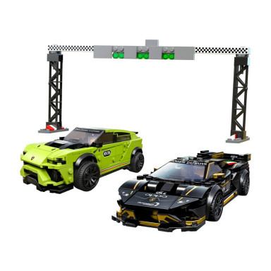 LEGO 76899 Speed Champions Lamborghini Urus ST-X i Lamborghini Huracán Super Trofeo EVO – zdjęcie