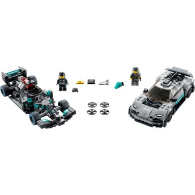 LEGO 76909 Speed Champions Mercedes-AMG F1 W12 E Performance i Mercedes-AMG ONE – zdjęcie