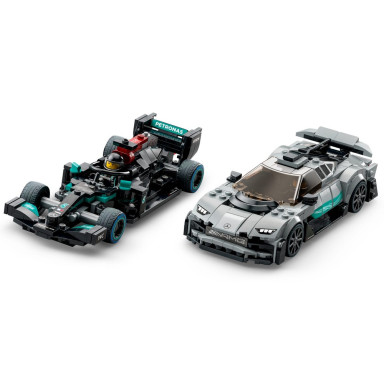 LEGO 76909 Speed Champions Mercedes-AMG F1 W12 E Performance i Mercedes-AMG ONE – zdjęcie